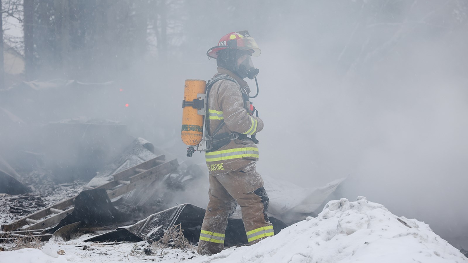 Un incendie détruit la maison d'un homme de 77 ans