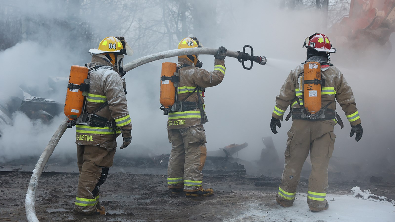 Un incendie détruit la maison d'un homme de 77 ans