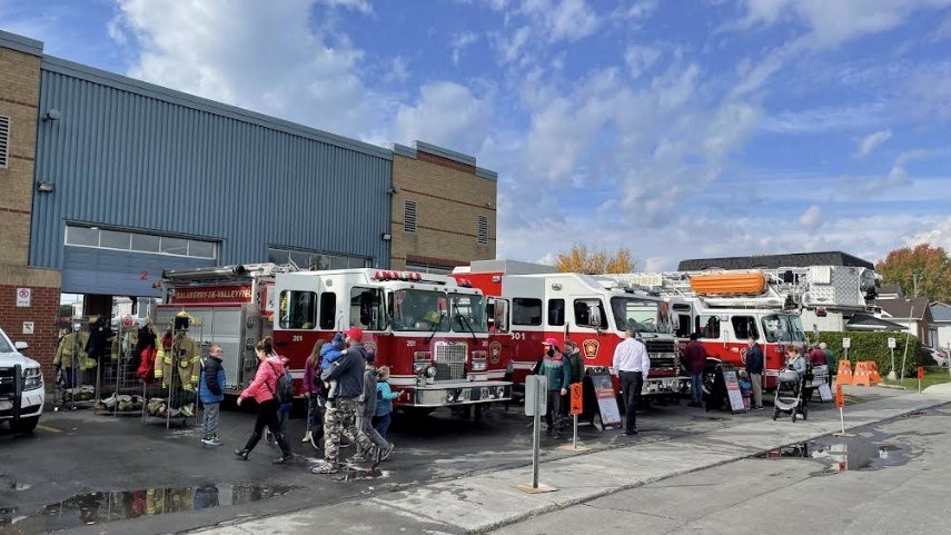 Succès retentissant pour la 4e édition des portes ouvertes de la caserne d’incendie Paul-Marleau
