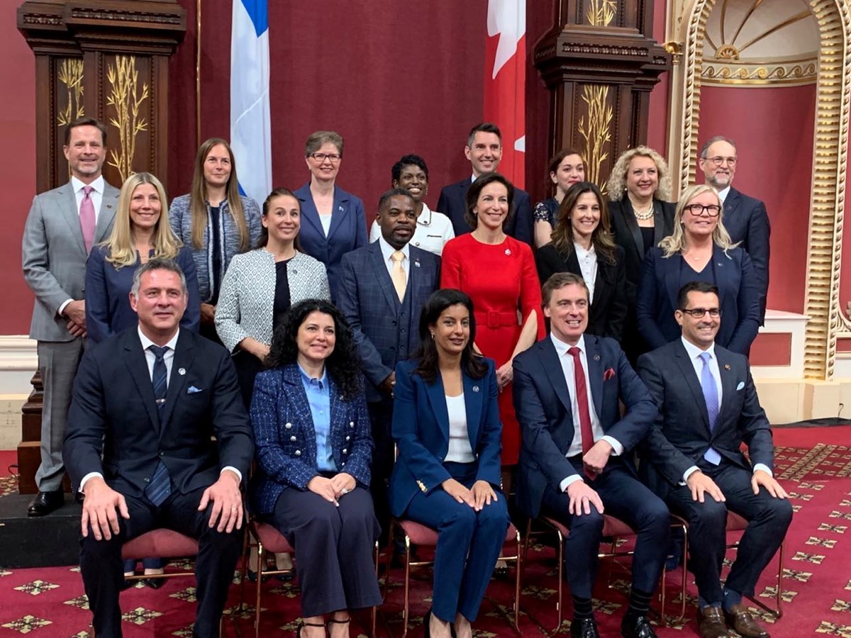 Marie-Claude Nichols est assermentée à l'Assemblée nationale