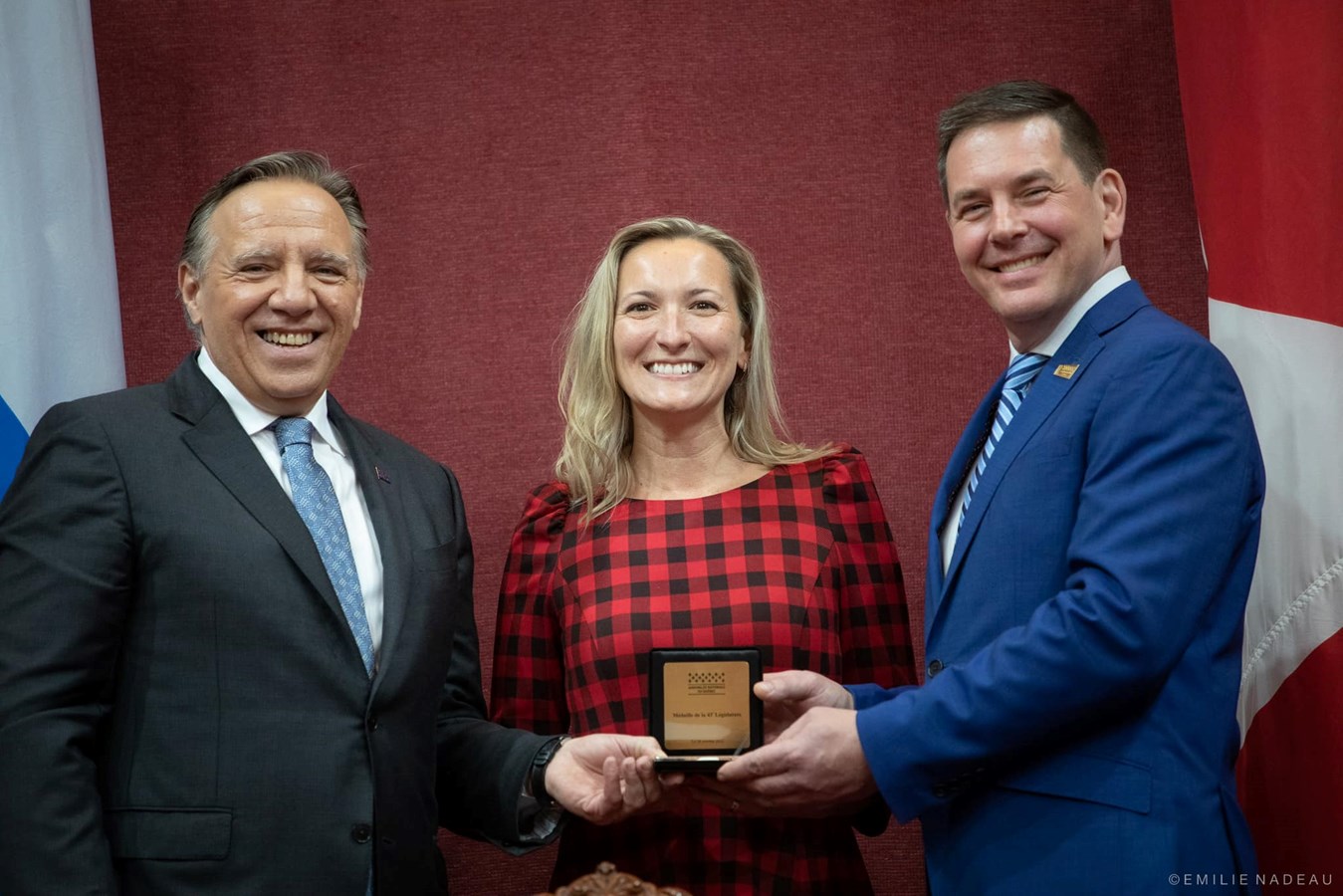 Marilyne Picard est assermentée pour un second mandat