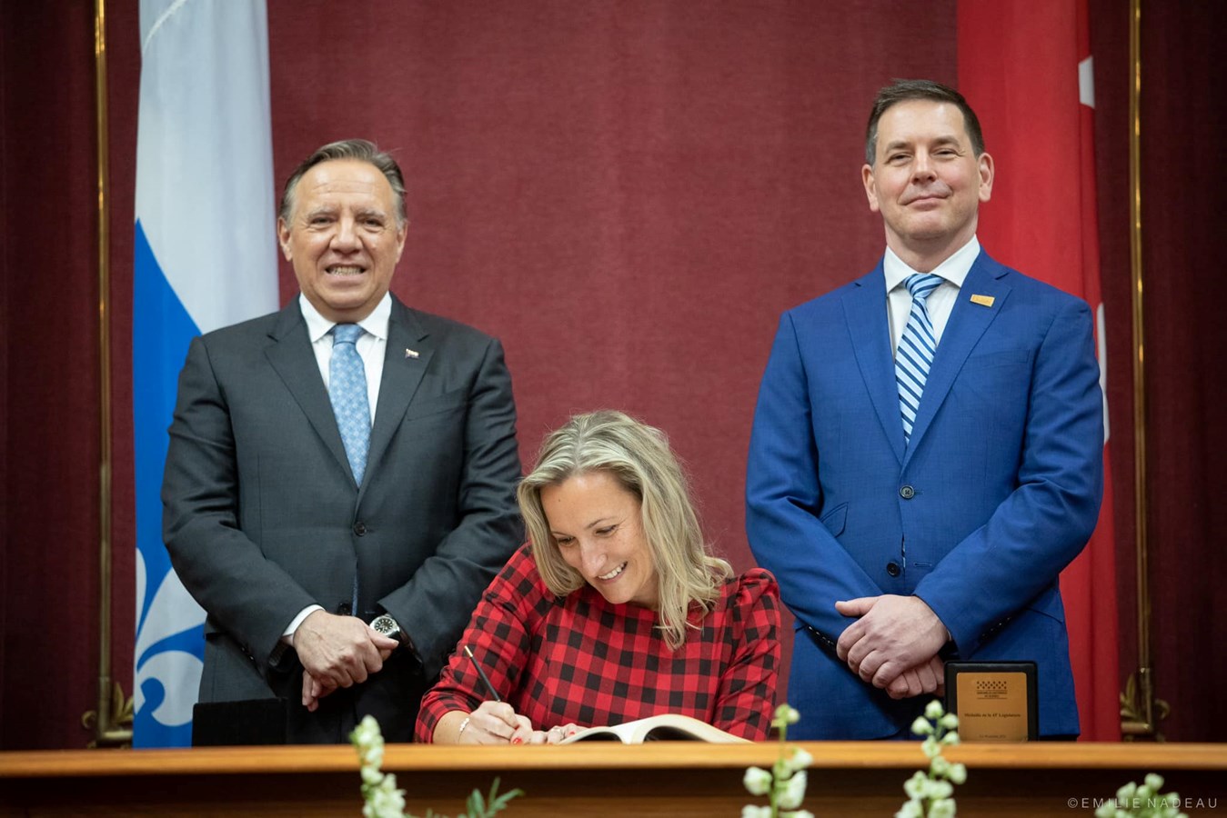 Marilyne Picard est assermentée pour un second mandat