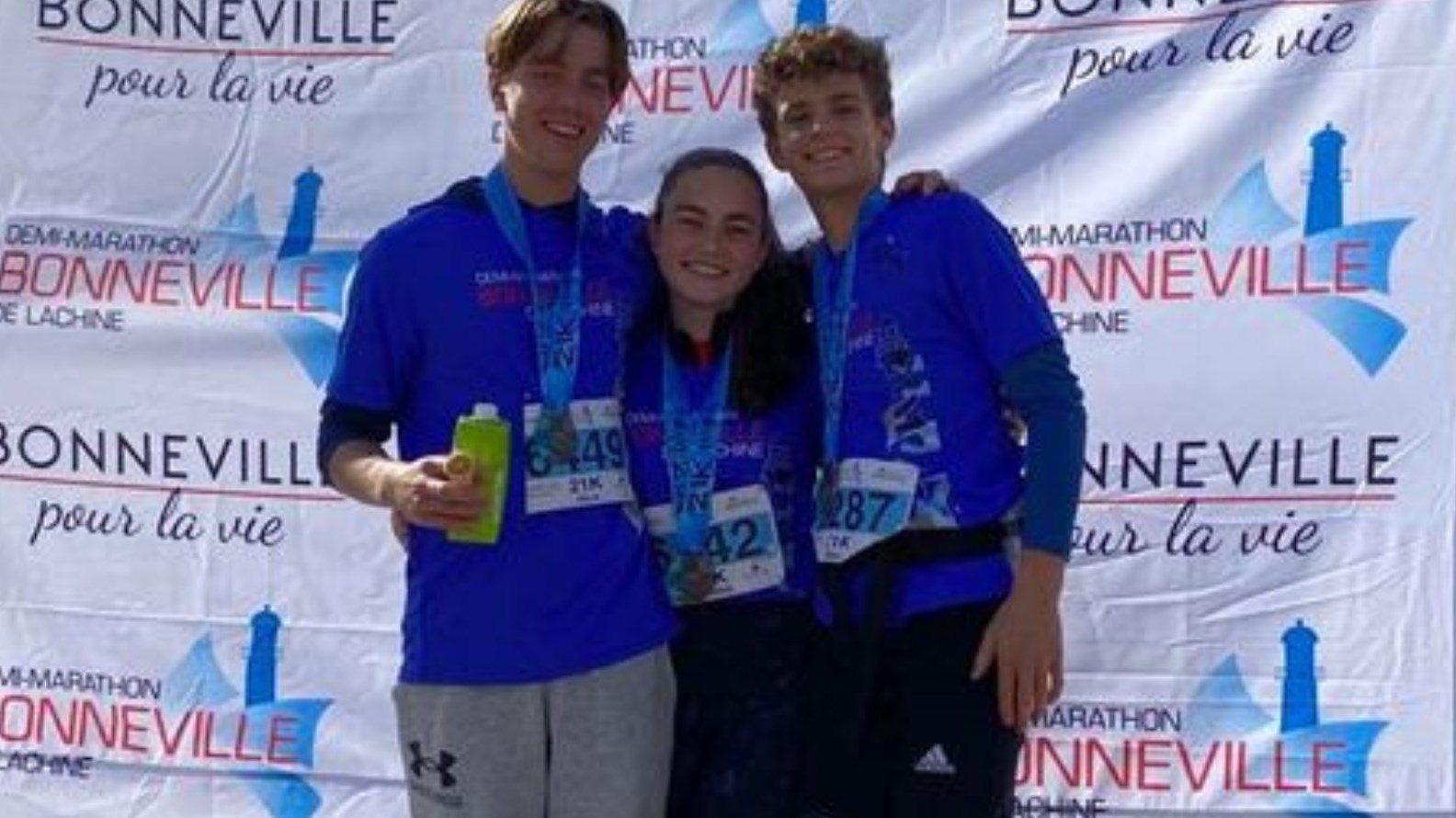 Un premier demi-marathon pour trois élèves de Soulanges