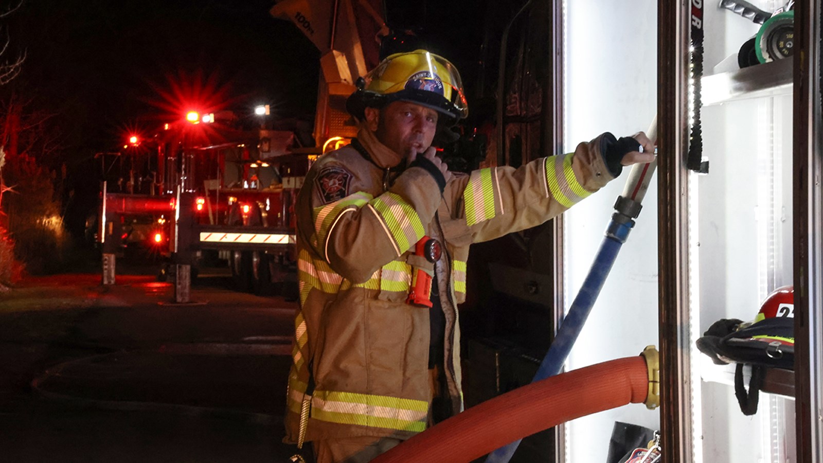 Un feu de broussailles a occupé les sapeurs de Saint-Zotique et Rivière-Beaudette