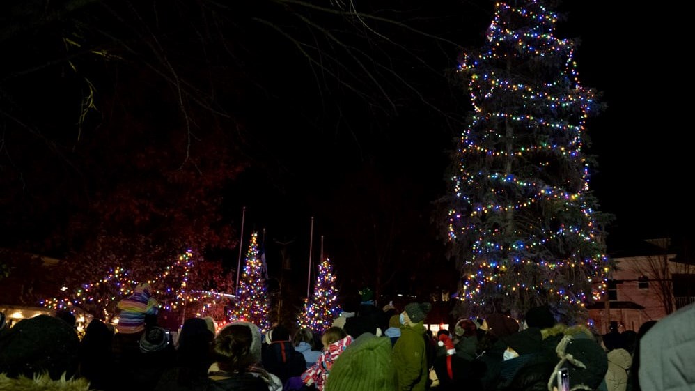 Nuit en lumières à Hudson le 25 novembre