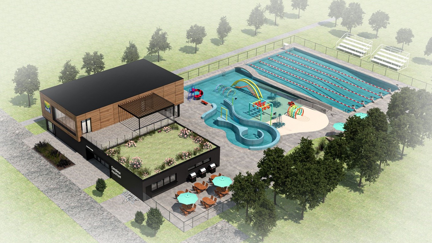Les travaux du Complexe aquatique de L'ïle-Perrot vont bon train