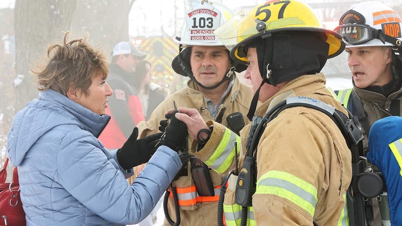Incendie à Vaudreuil-Dorion: l’agence de Nicole & Cie voyage devra se reloger