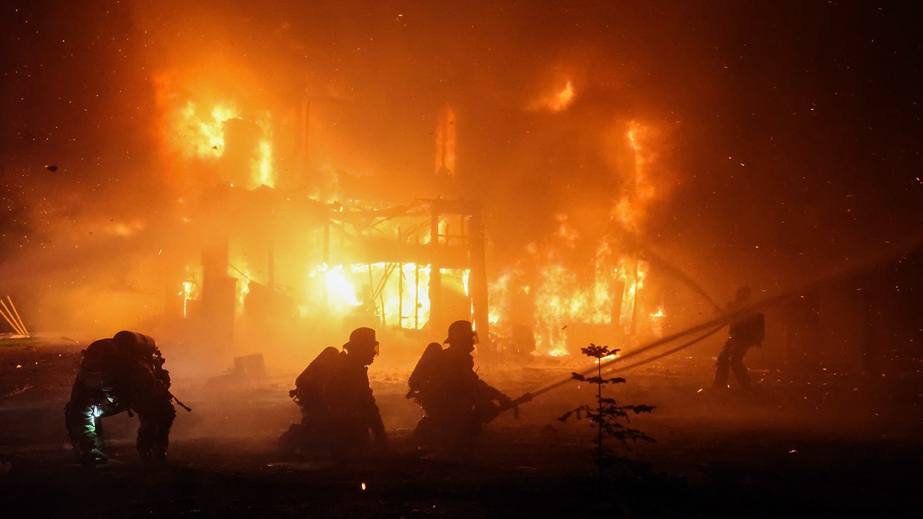 Une résidence de Rivière-Beaudette est la proie des flammes