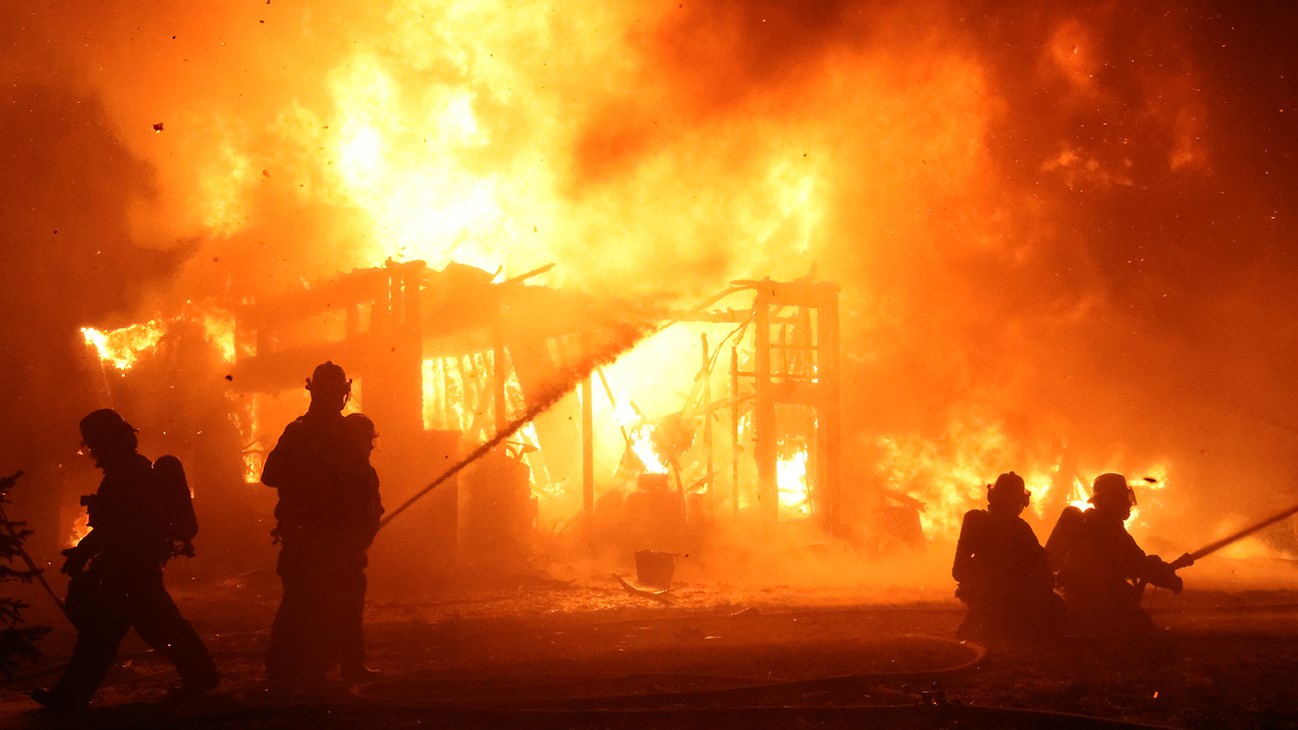 Une résidence de Rivière-Beaudette est la proie des flammes
