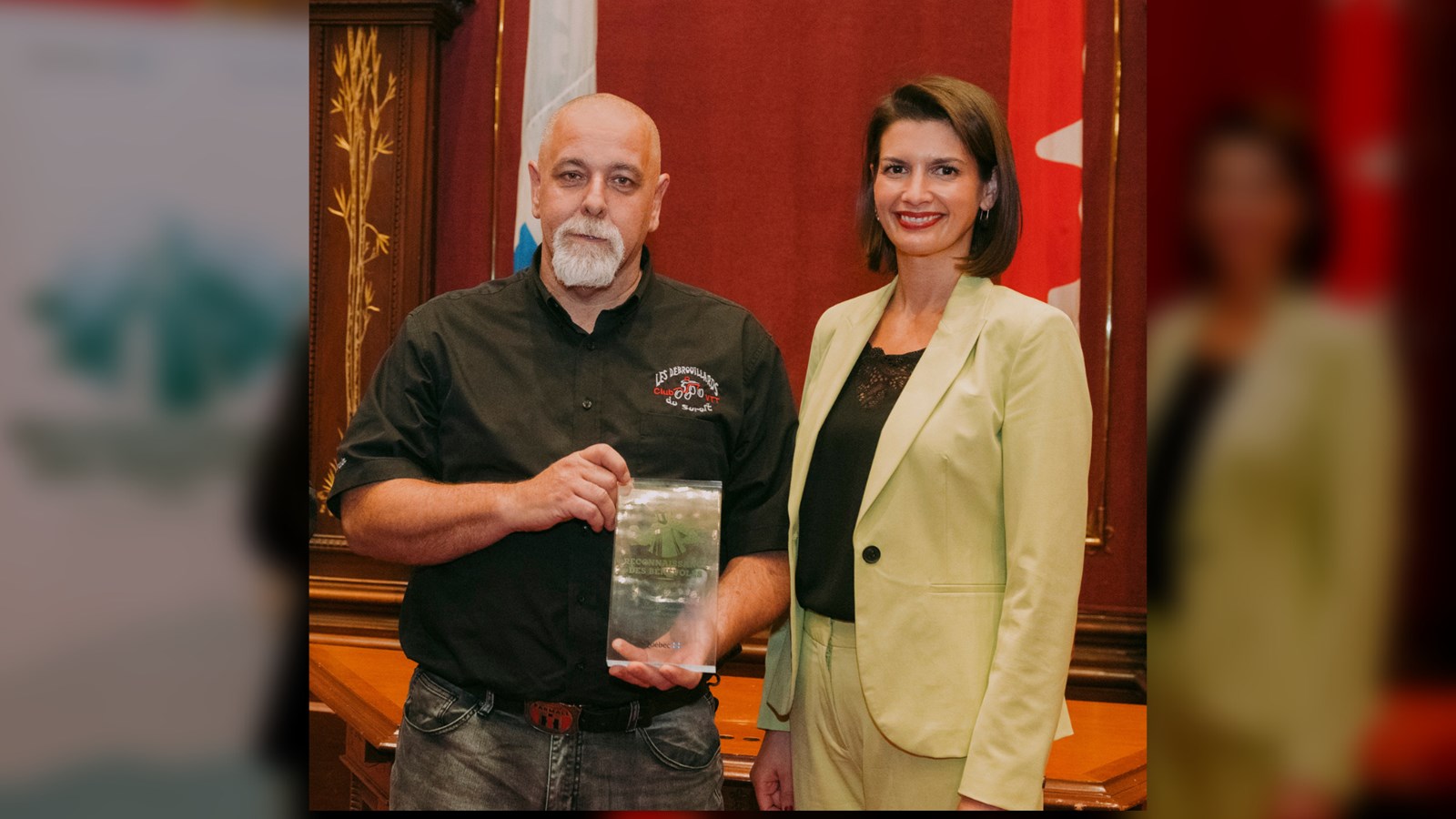 L'engagement de Mario Charbonneau est salué