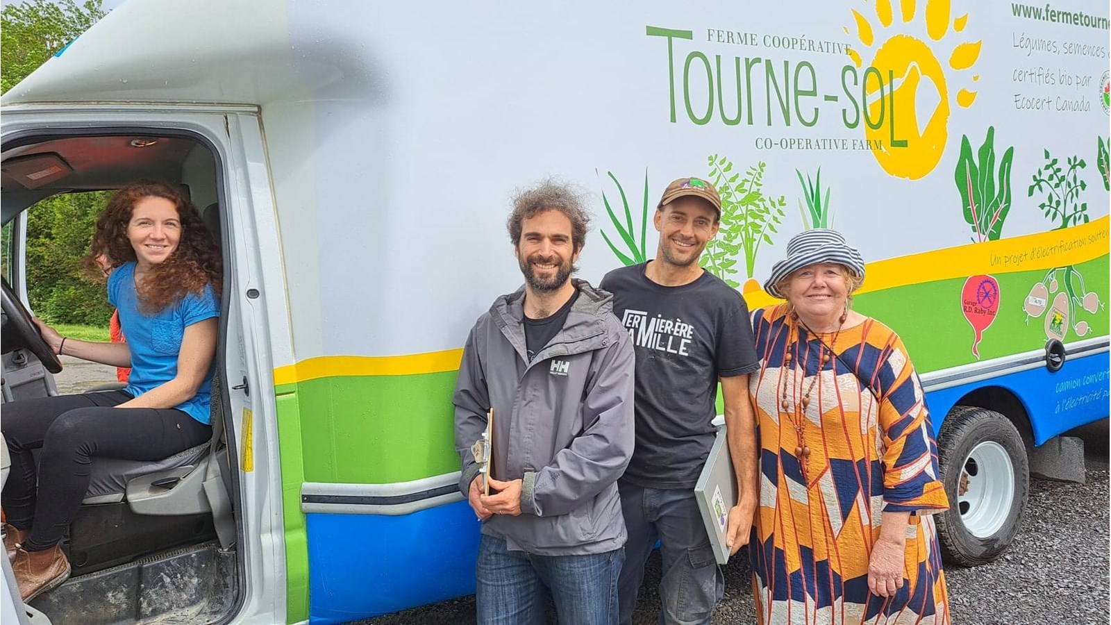 30 mai 2022 : La Ferme Tourne-Sol passe en mode électrique pour livrer ses paniers bios