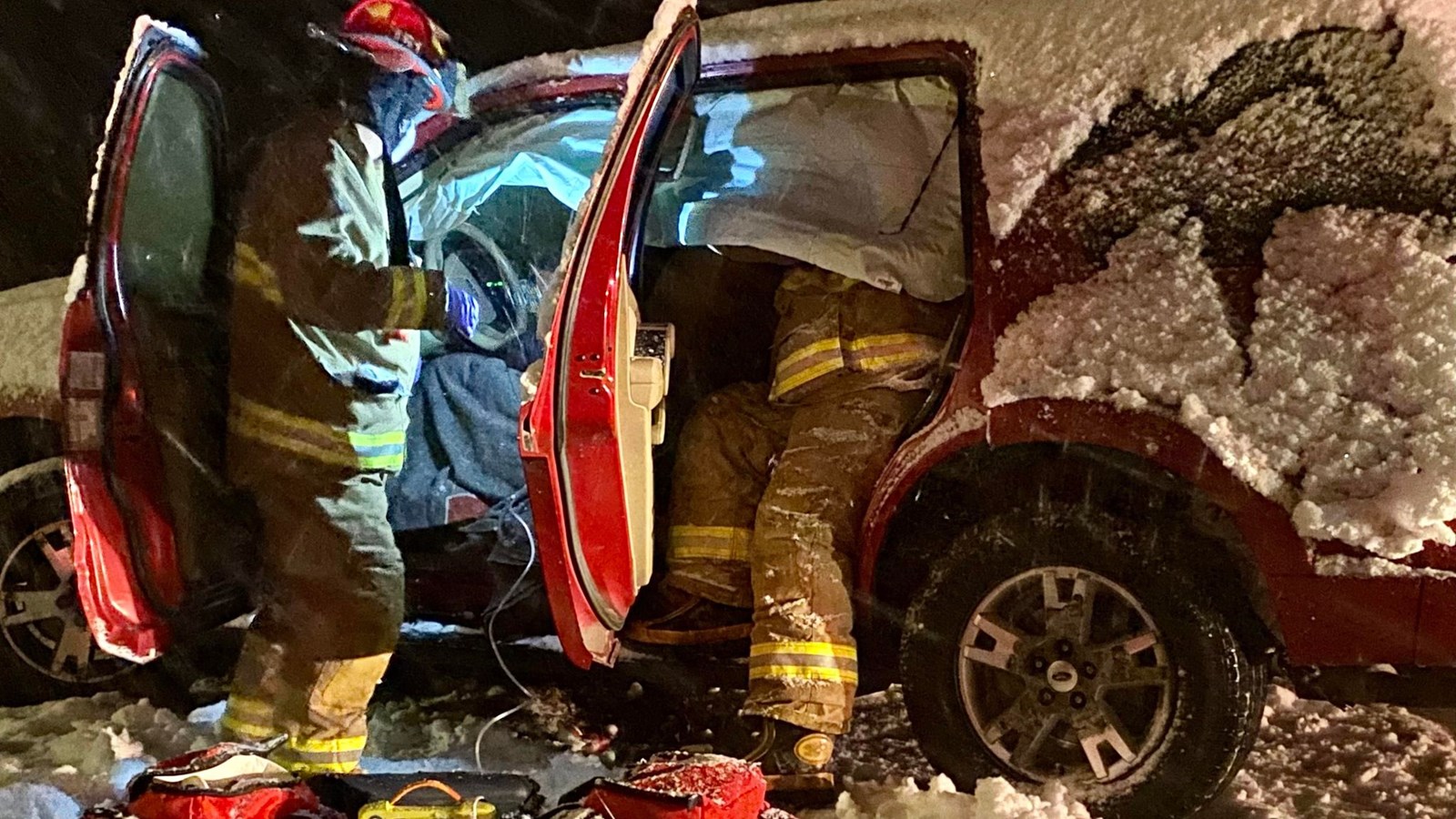 Les conditions routières causent des sorties de route