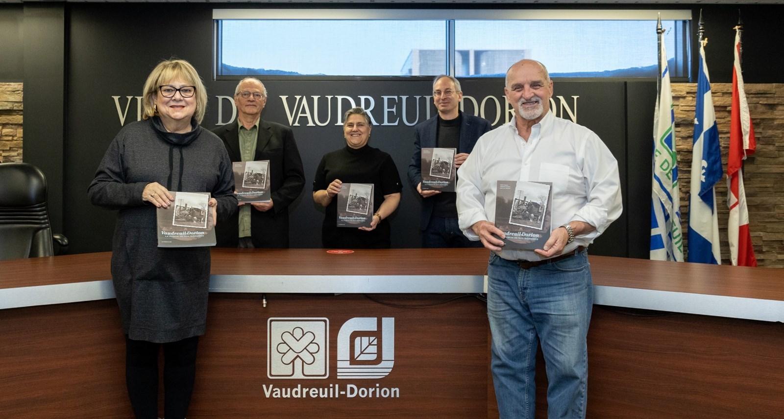 25 février 2022 : Publication d’un livre historique sur l’histoire de la fusion de Vaudreuil-Dorion