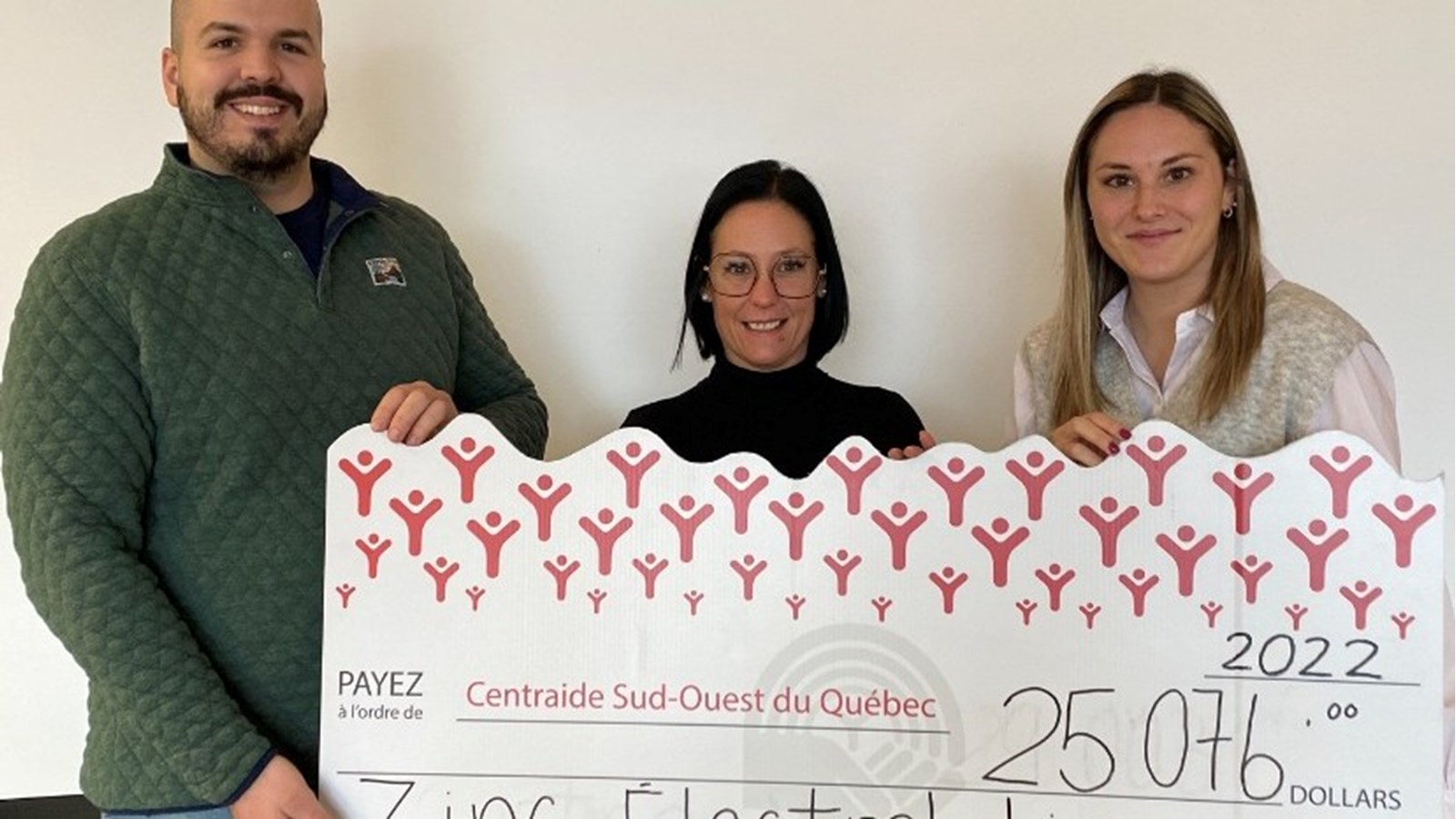 CEZinc remet plus de 25 000$ à Centraide Sud-Ouest