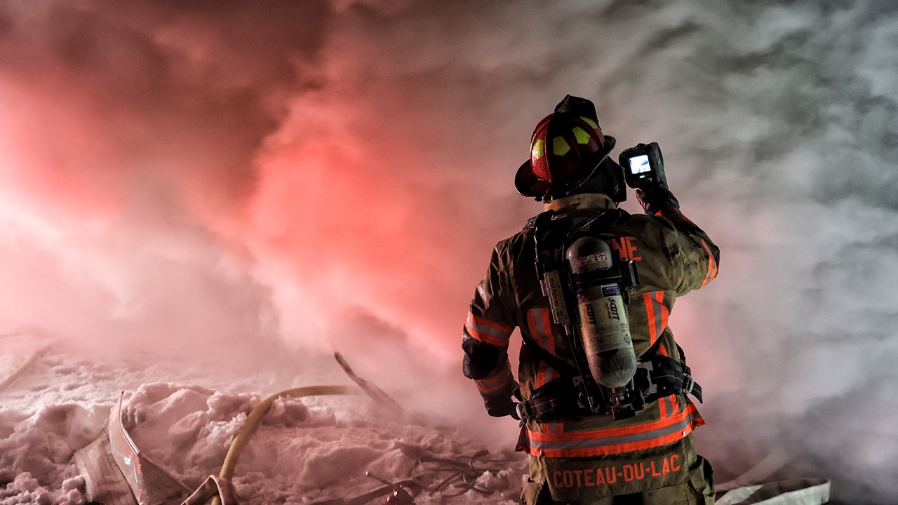 Une famille est jetée à la rue par les flammes à Saint-Zotique