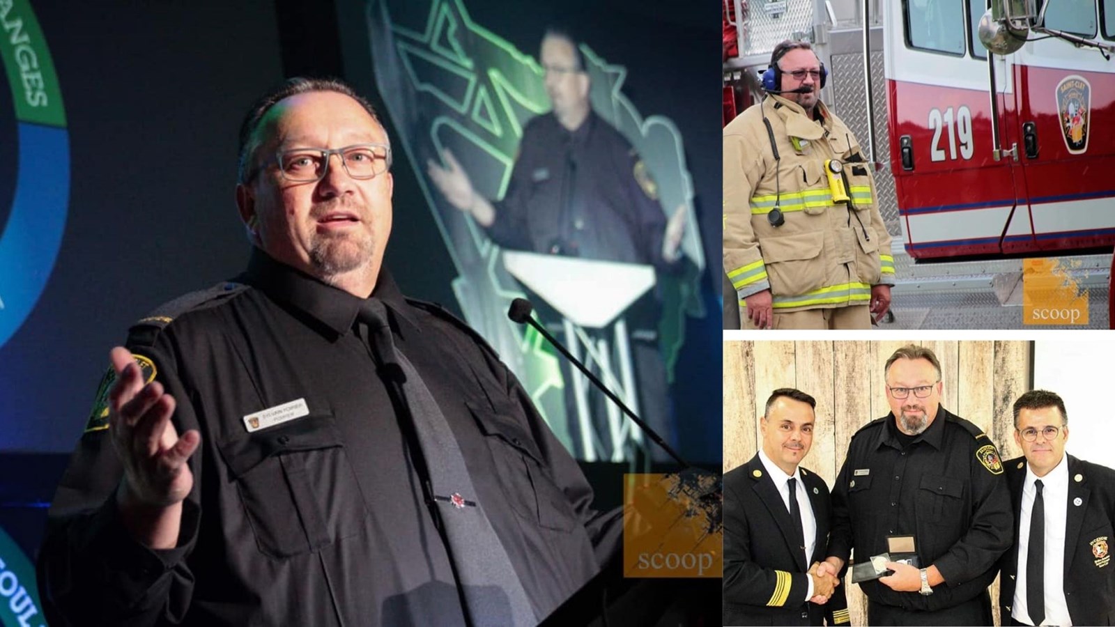 Le pompier Sylvain Poirier accroche son chapeau… après 40 ans de loyaux services