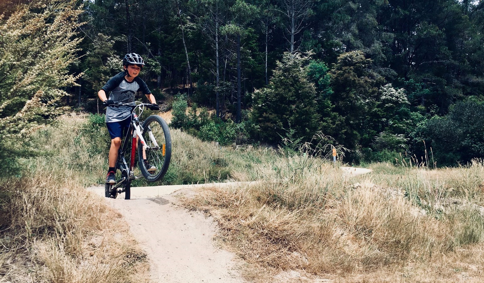 Retour de l'école de vélo de montage du Mont Rigaud