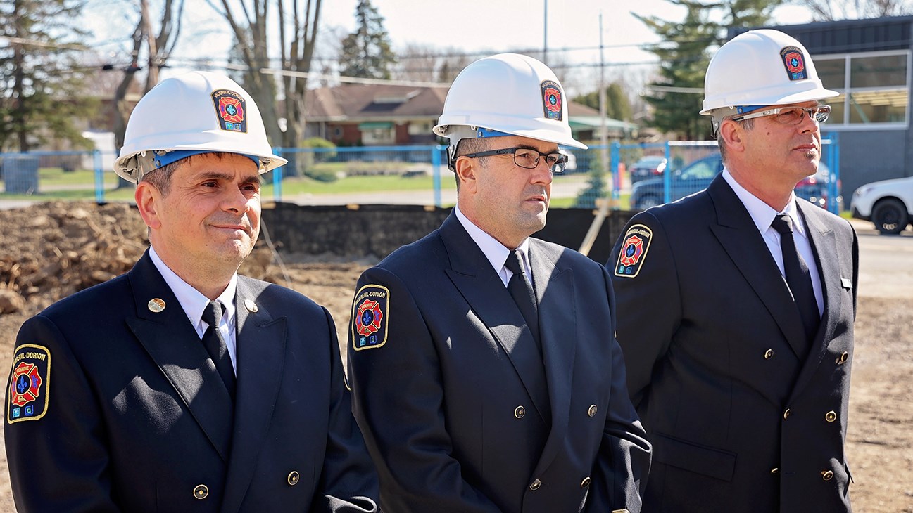 Lancement officiel des travaux de construction de la nouvelle caserne