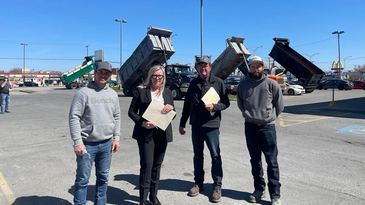 Marie-Claude Nichols va à la rencontre des camionneurs