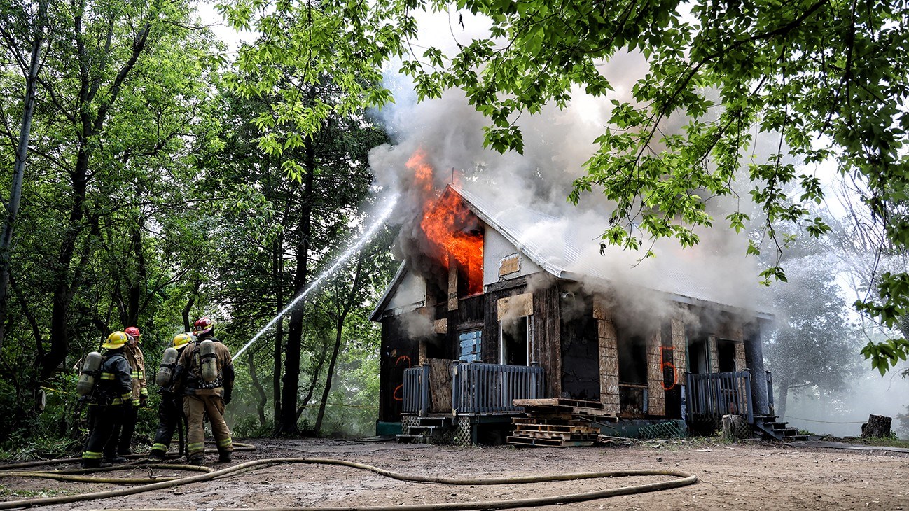 Un feu pour apprendre à mieux combattre le feu. 