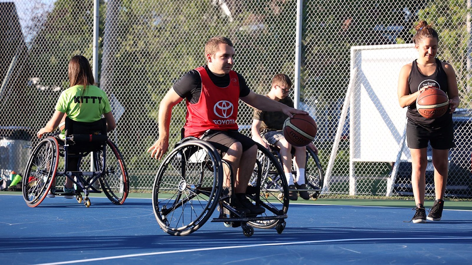 Du basketball sur roues cet été à Saint-Clet