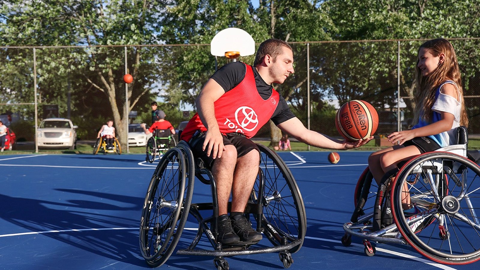 Du basketball sur roues cet été à Saint-Clet
