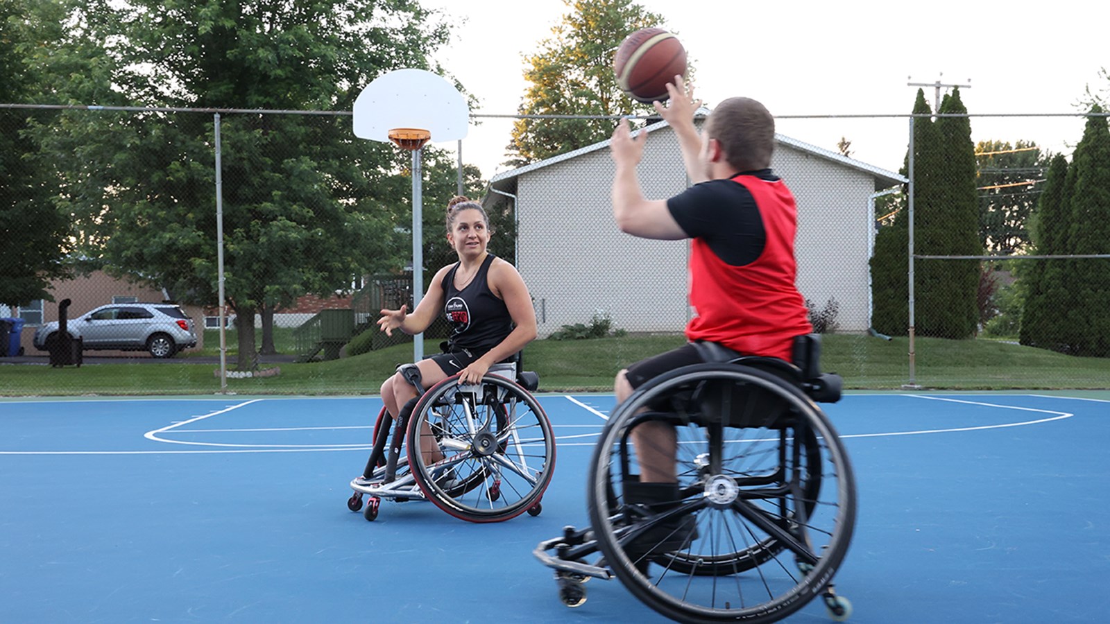 Du basketball sur roues cet été à Saint-Clet