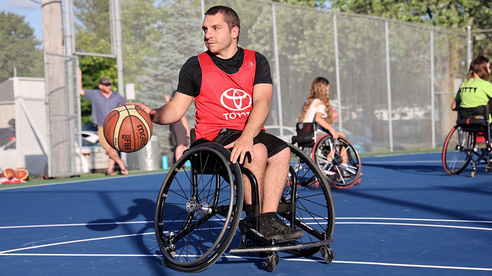 Du basketball sur roues cet été à Saint-Clet