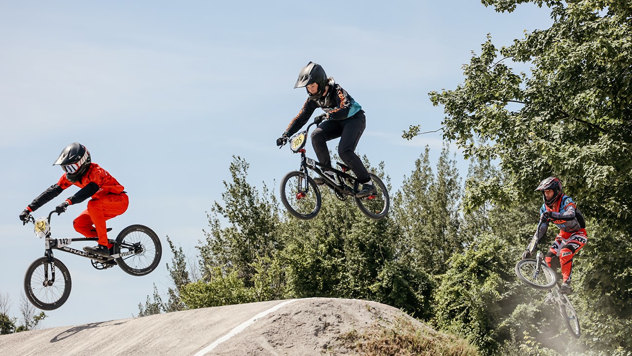 Gros succès pour la Coupe du Canada de BMX