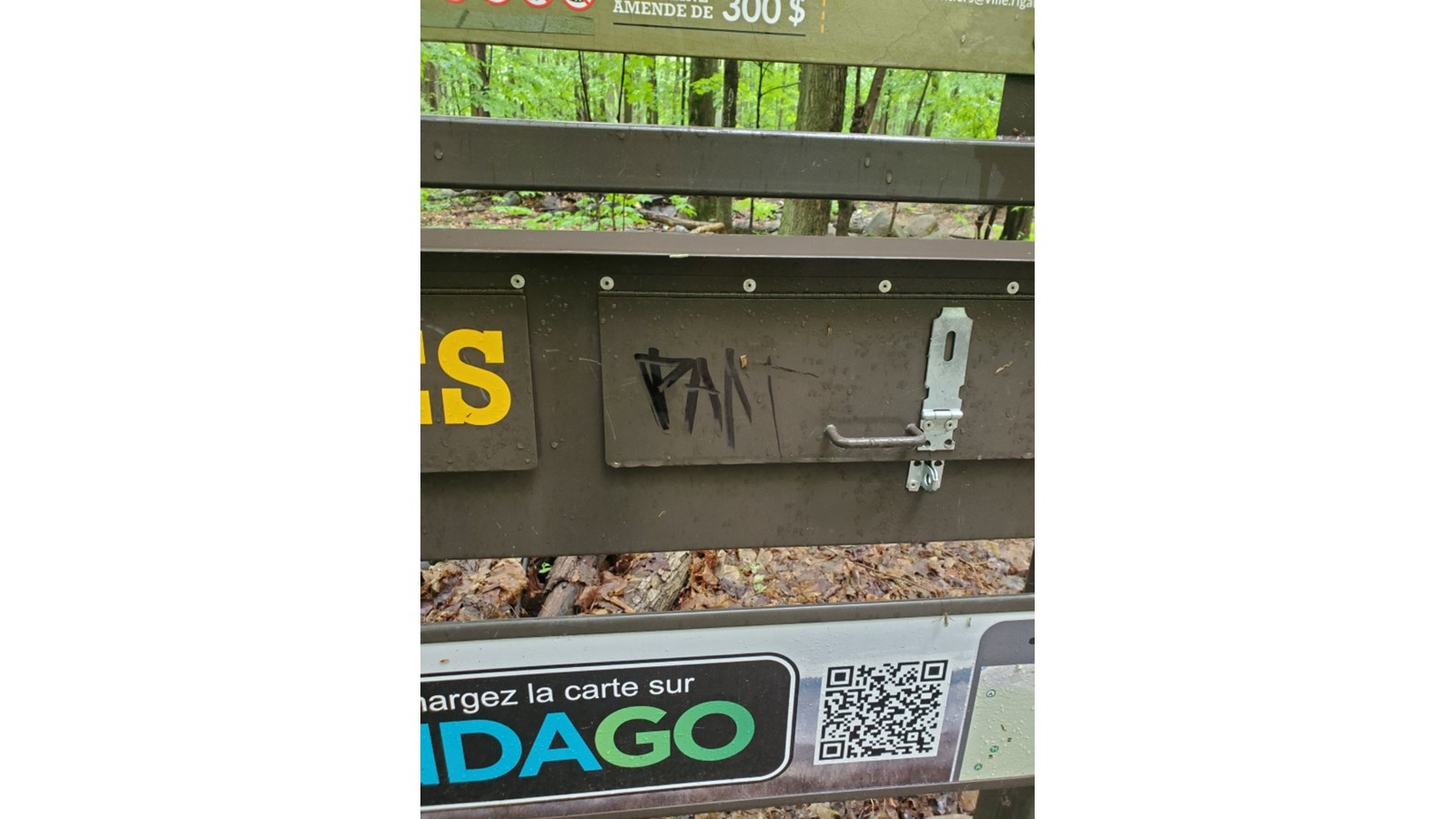 Vandalisme: La Ville de Rigaud demande l'aide de la population