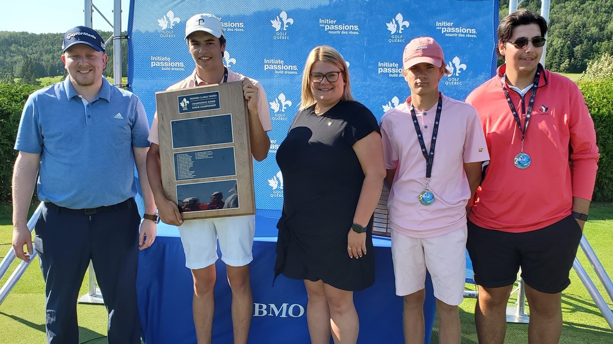 Mathieu Lafontaine se distingue lors du Championnat provincial Junior