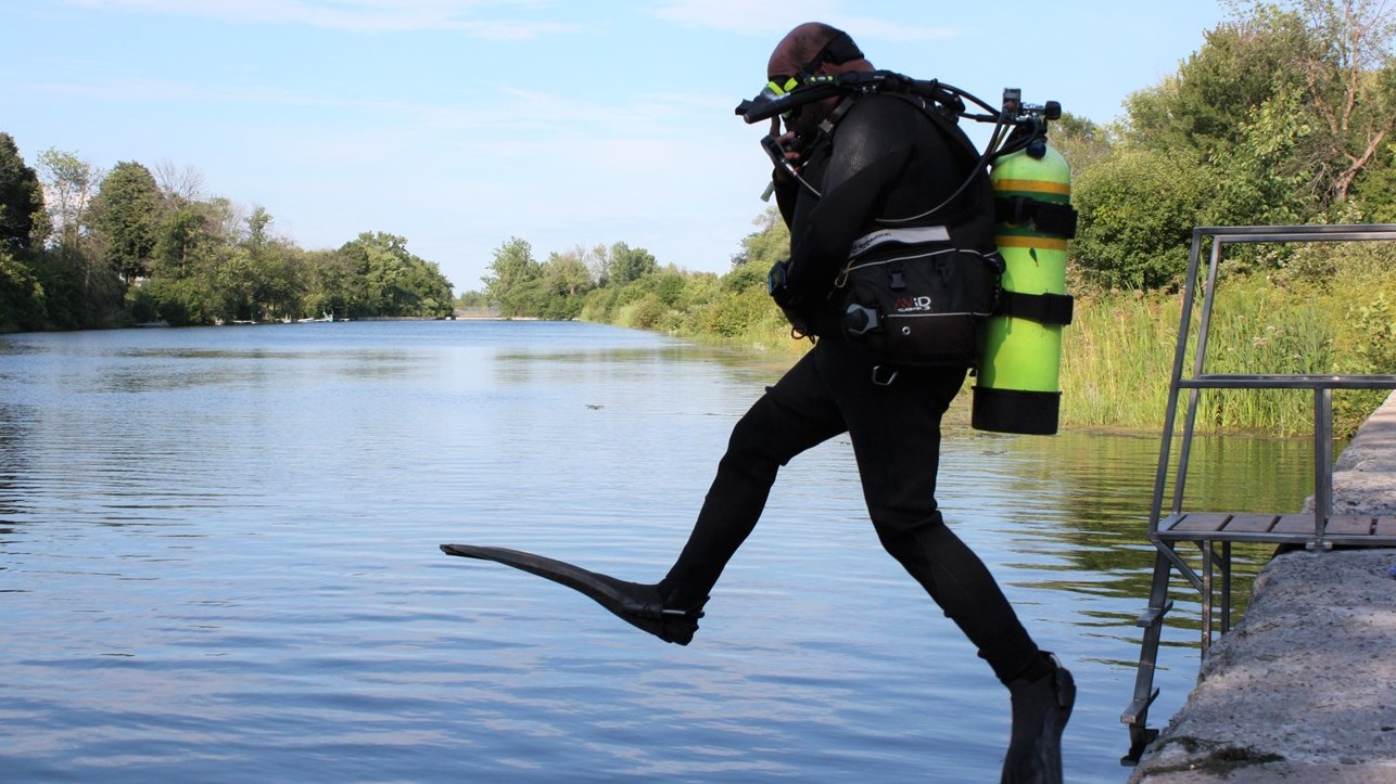 Réouverture des accès à la plongée sous-marine à Pointe-des-Cascades