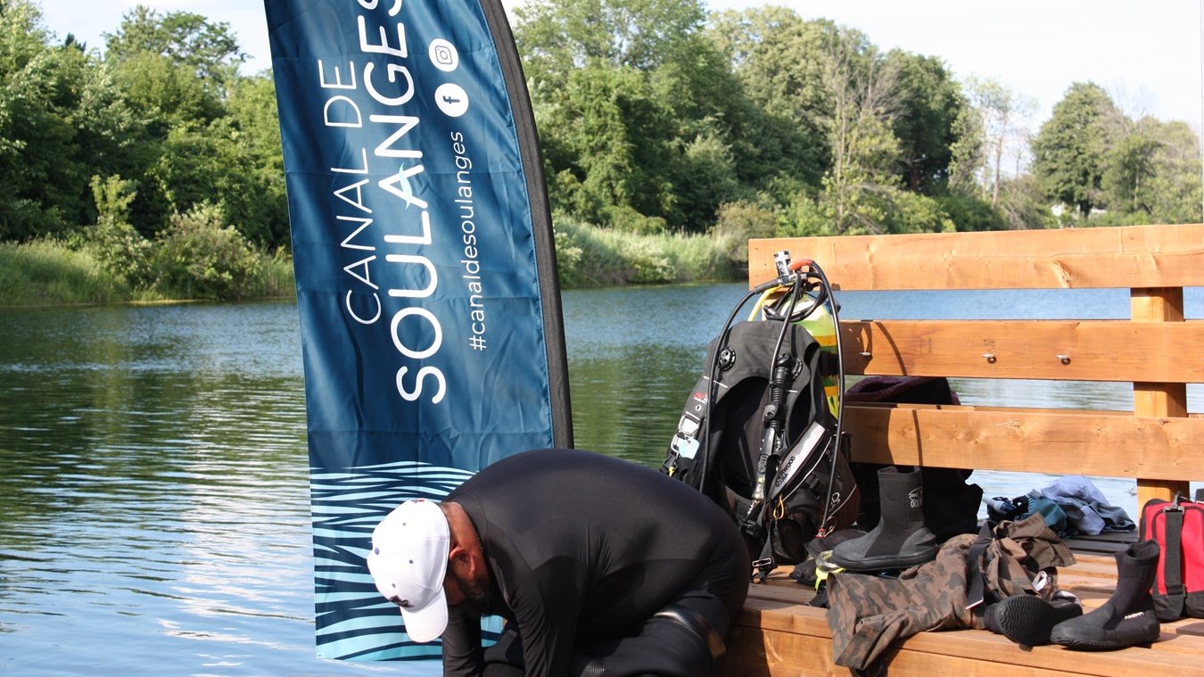 Réouverture des accès à la plongée sous-marine à Pointe-des-Cascades
