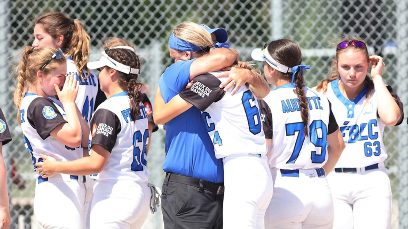 La team Québec de Softball remporte la médaille d'argent