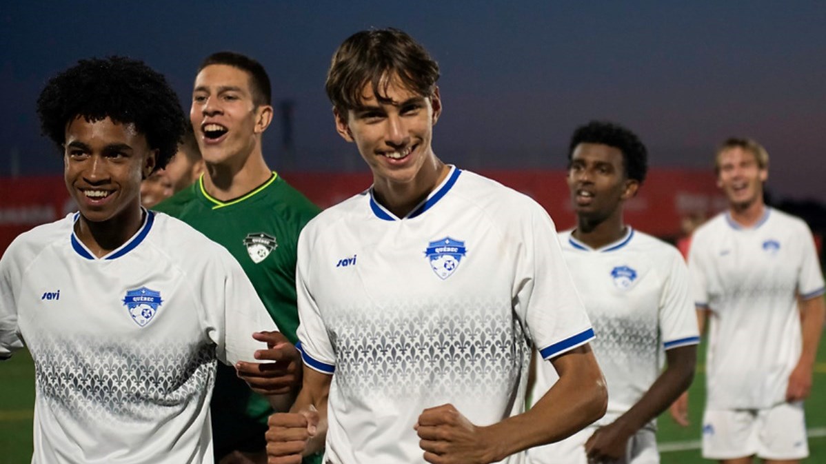 La Team Québec remporte l'or au Soccer