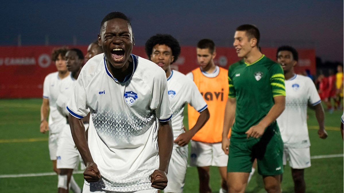 La Team Québec remporte l'or au Soccer