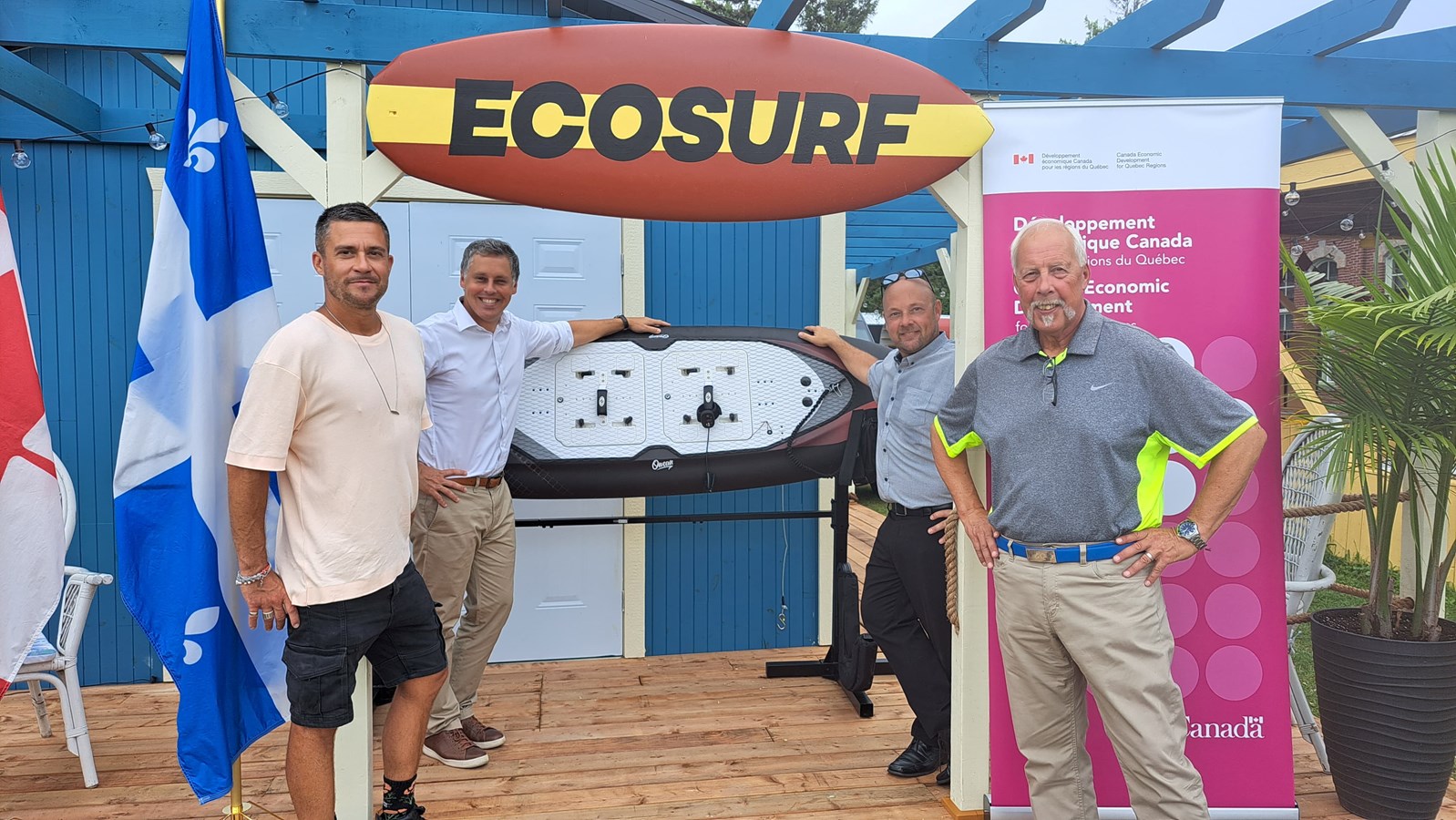 Ecosurf Canada bonifiera son offre de service à Pointe-des-Cascades