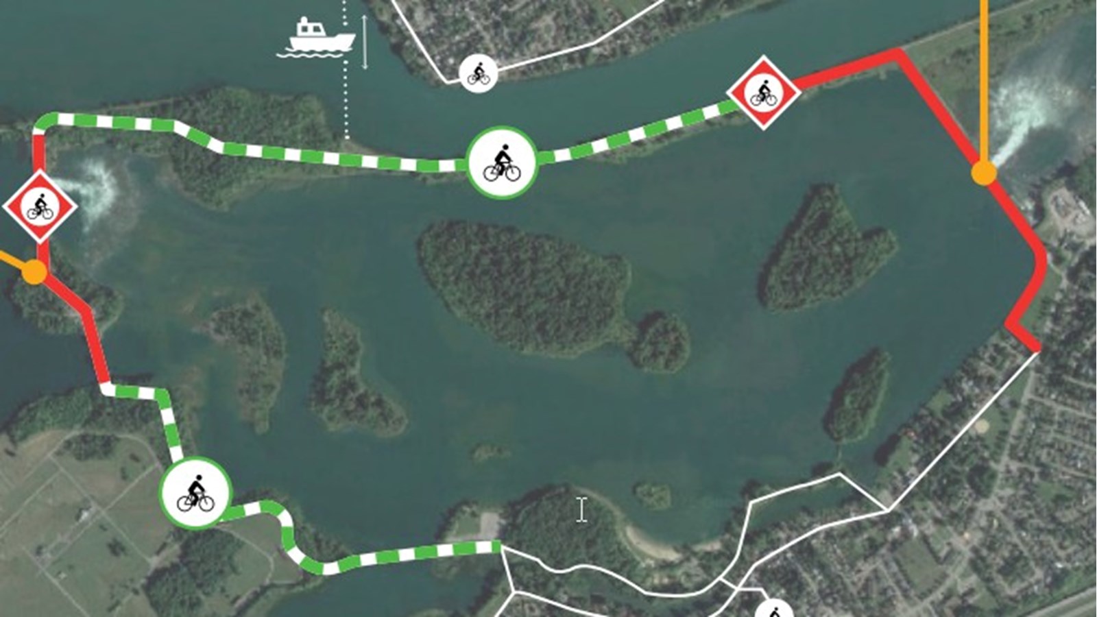 Fermeture temporaire de la navette fluviale aux Cèdres