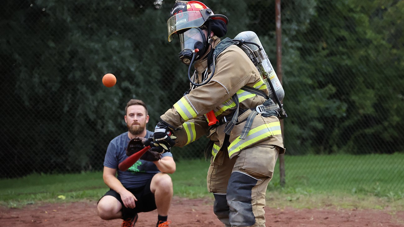 Un match de baseball à bâtons rompus à Sainte-Justine-de-Newton
