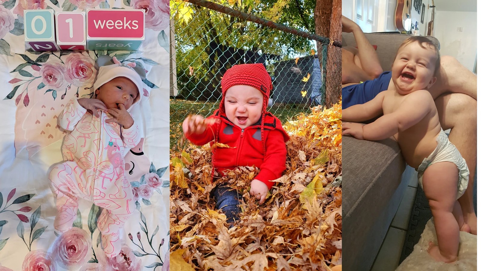 Léonie, Louïs, Liam