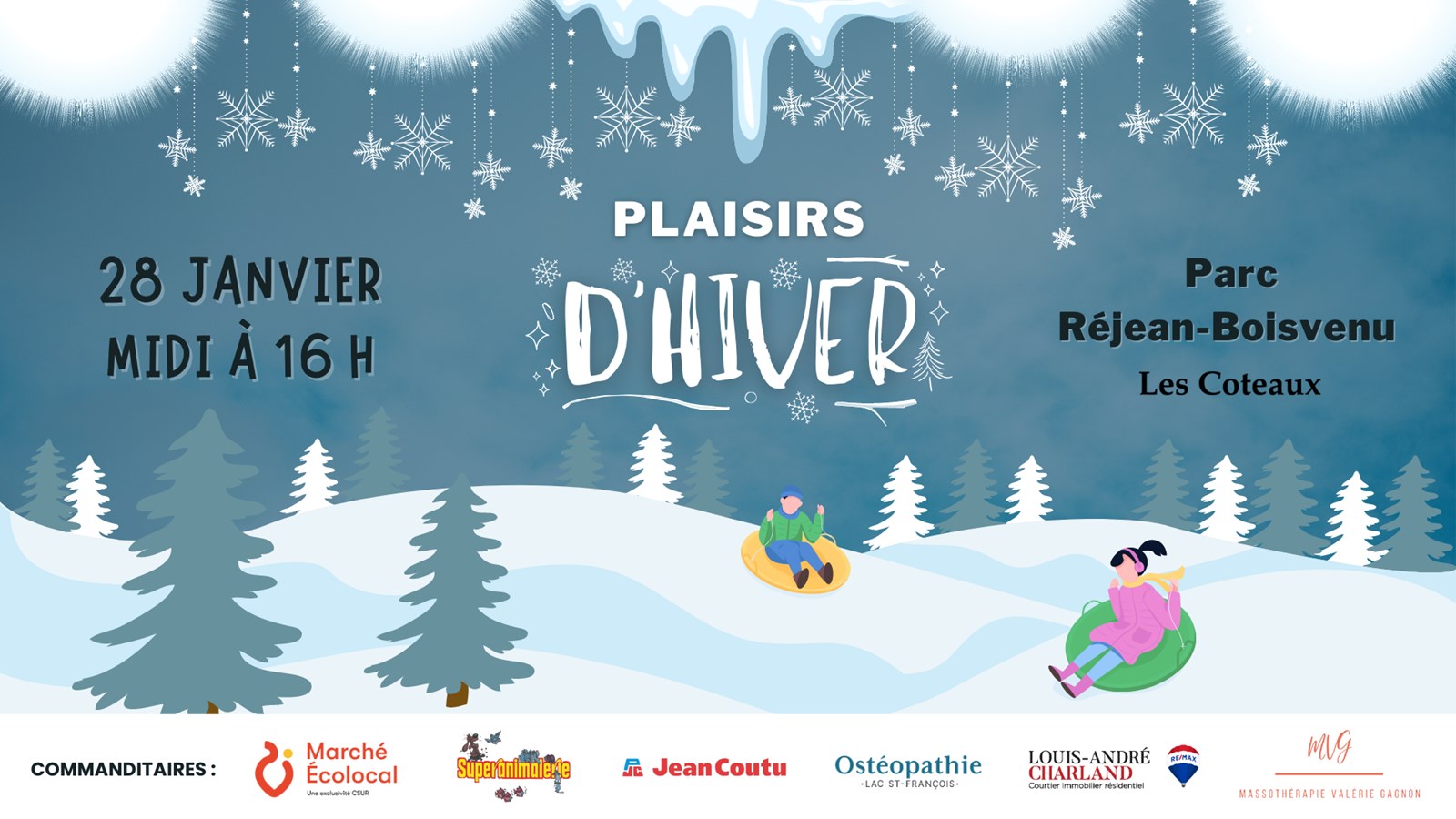 Ce sera la fête au parc Réjean-Boivenu