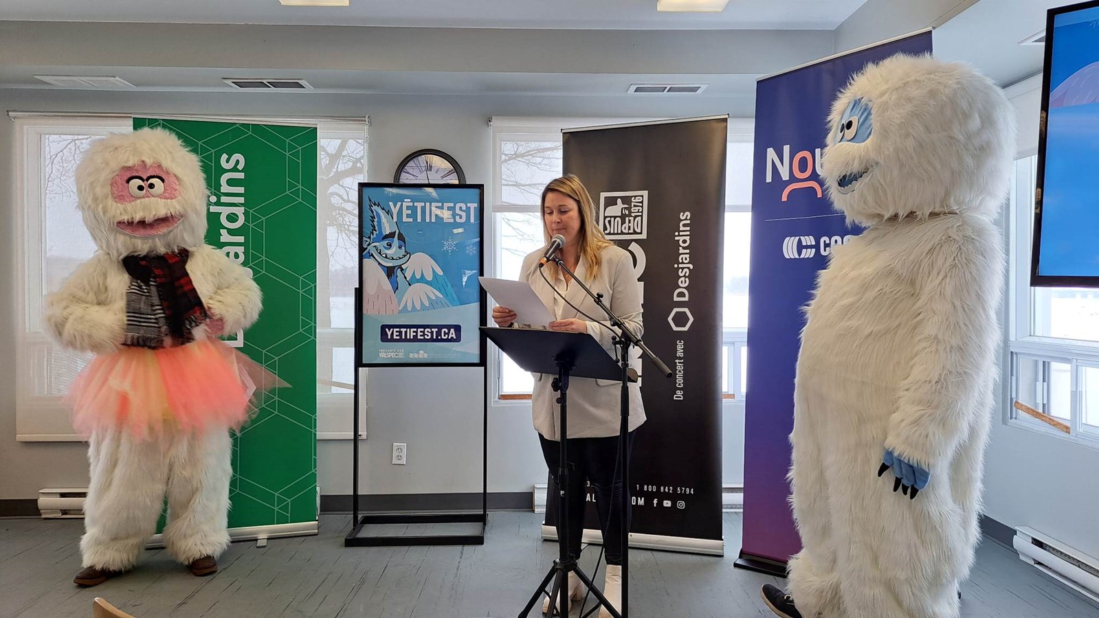 La directrice des communications de Valspec, Jessica Stafford est aussi membre du comité organisateur du YétiFest