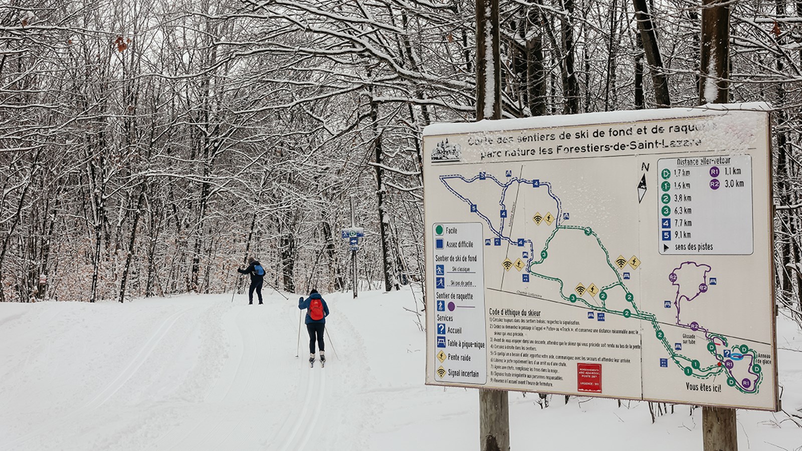 Des sourires et de belles rencontres au parc nature Les Forestiers