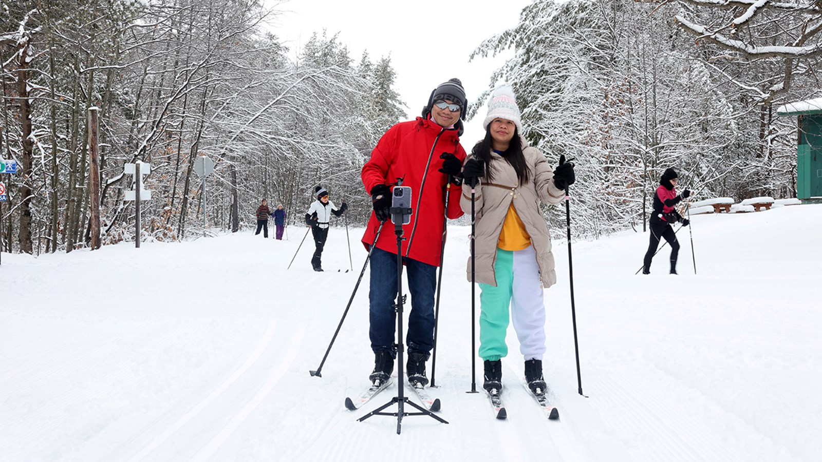 Des sourires et de belles rencontres au parc nature Les Forestiers