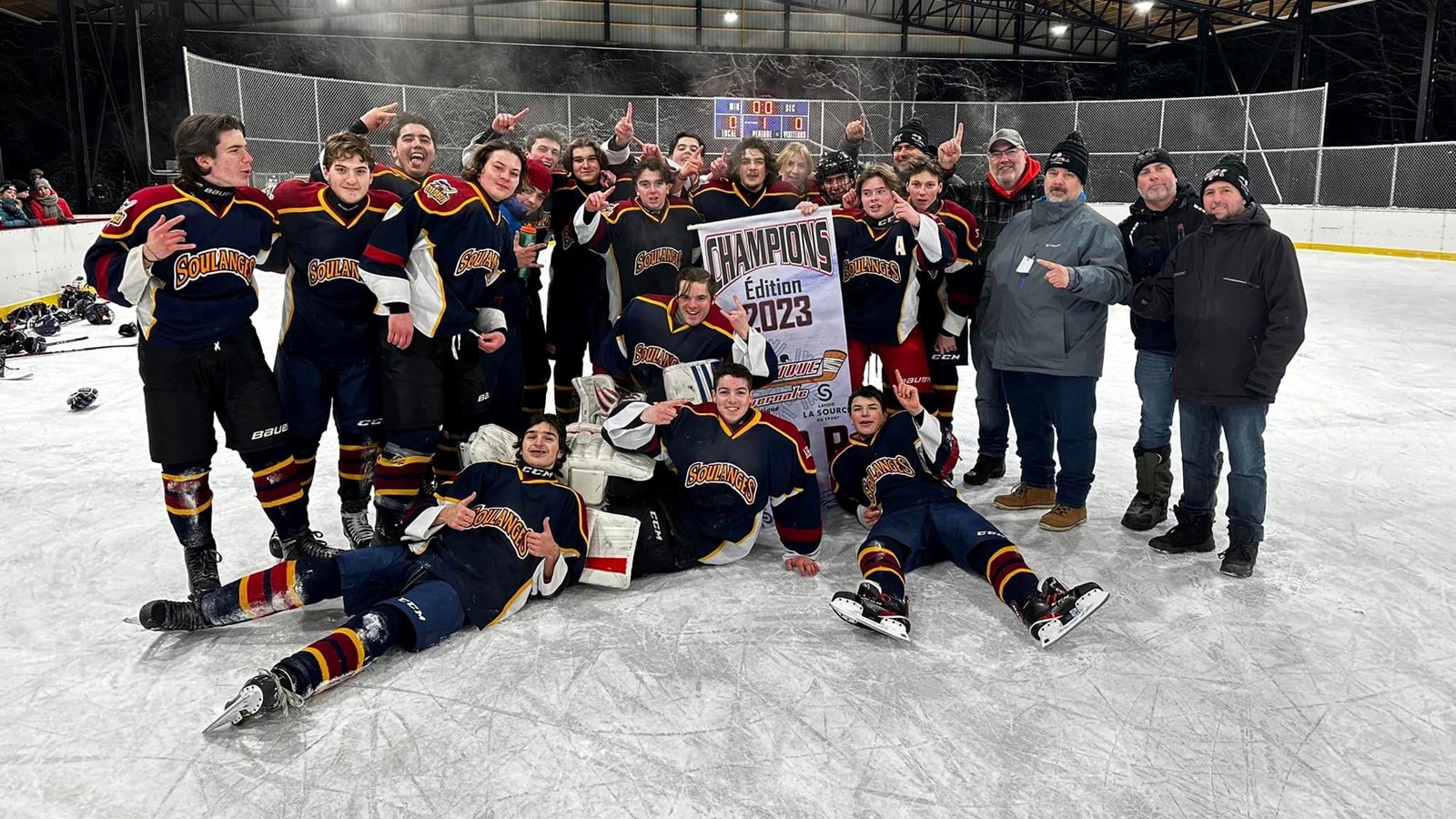 Gagnants catégorie mineurs - Soulanges - M18 B