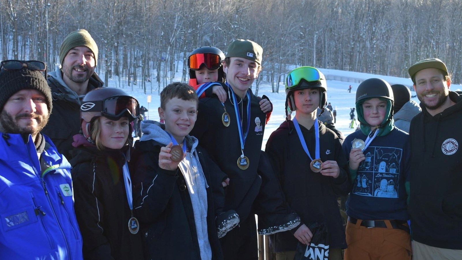 Un succès pour le Jam Slopestyle Junior Les Toasters au Mont Rigaud
