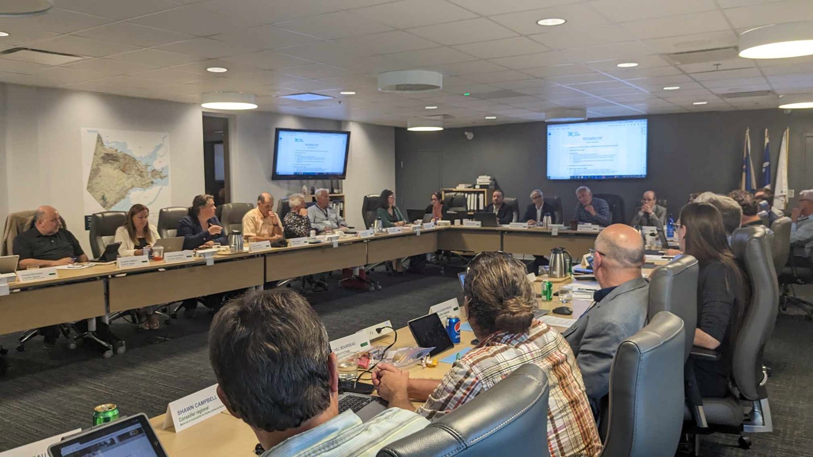 La future plateforme de compostage de Saint-Télesphore a retenu l'attention au conseil de la MRC