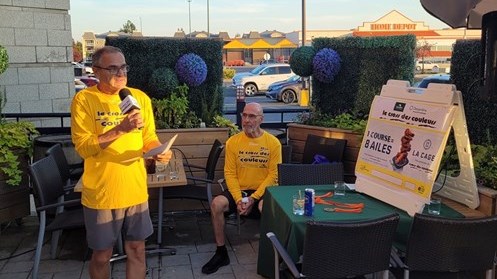 Claude David (Directeur) Jean-Pierre Champagne (annonceur maison)