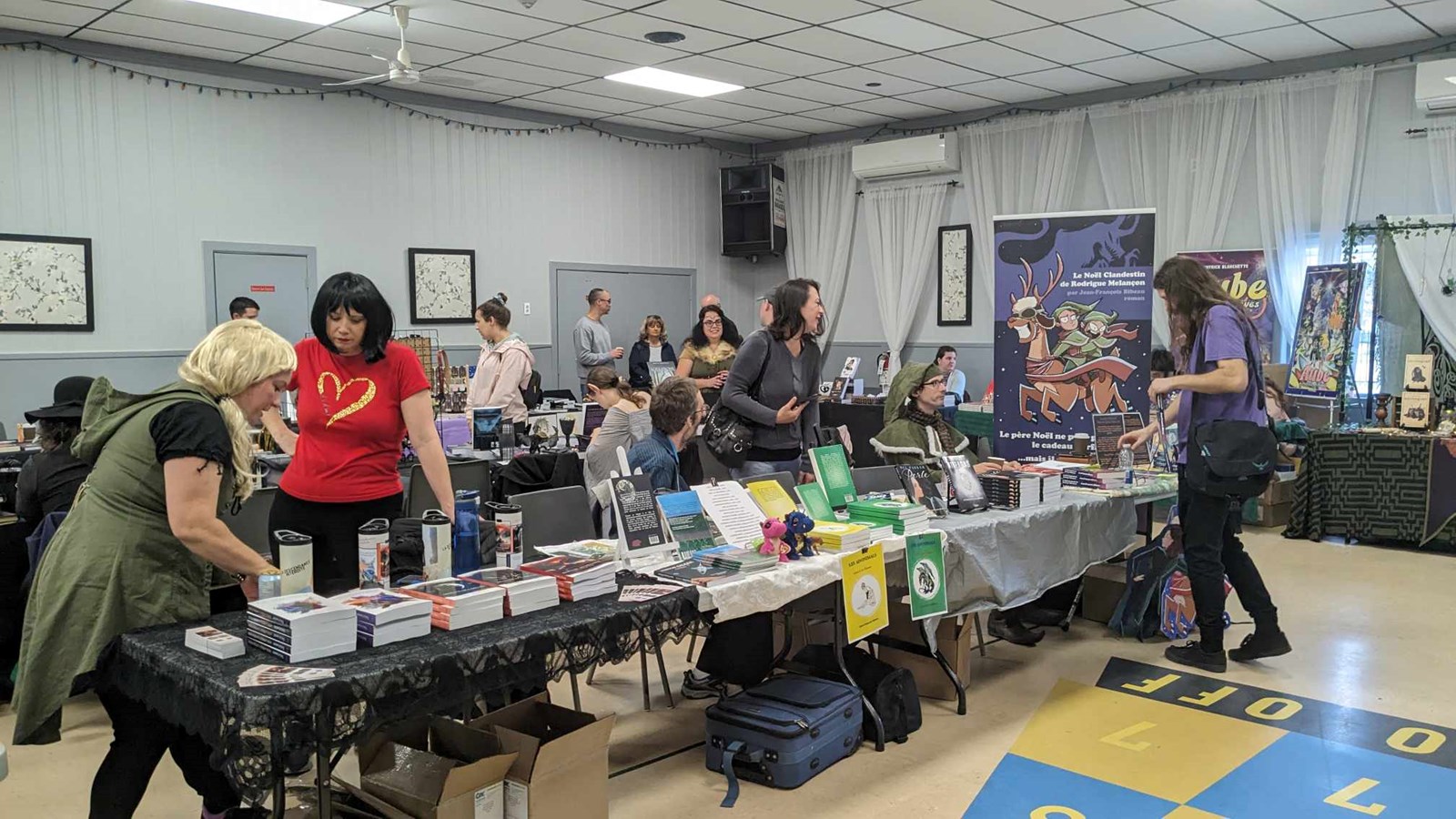 Plus d'une centaine de visiteurs au Salon du livre Imaginarium