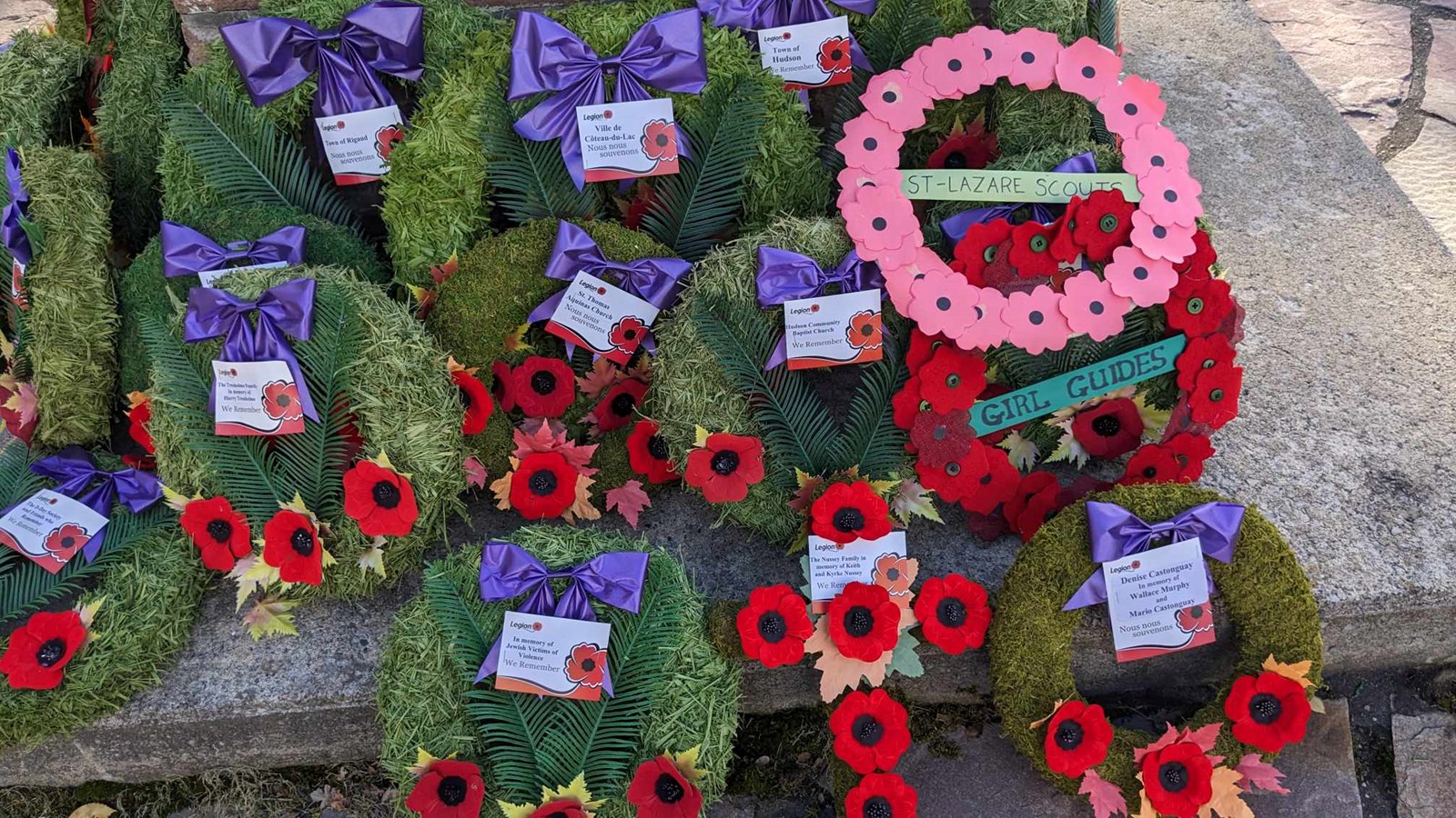 Hudson Remembrance Ceremony in pictures